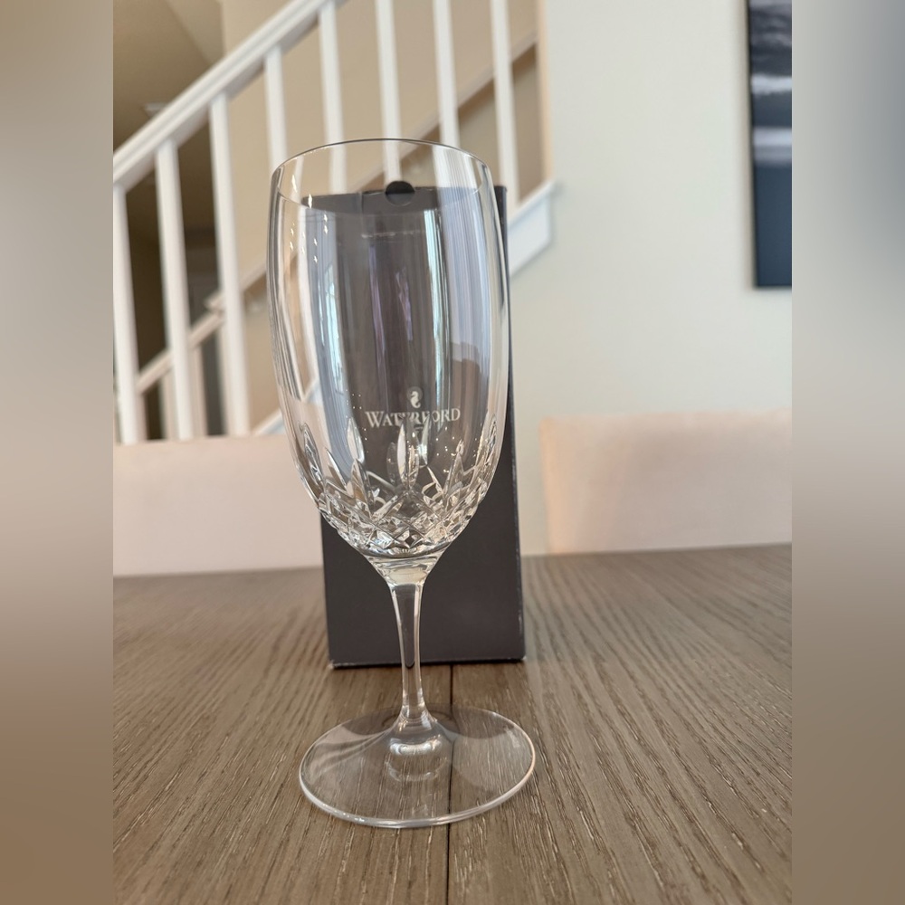Waterford Lismore Essence Water Glass Crystal Goblet - FREE SHIPPING!